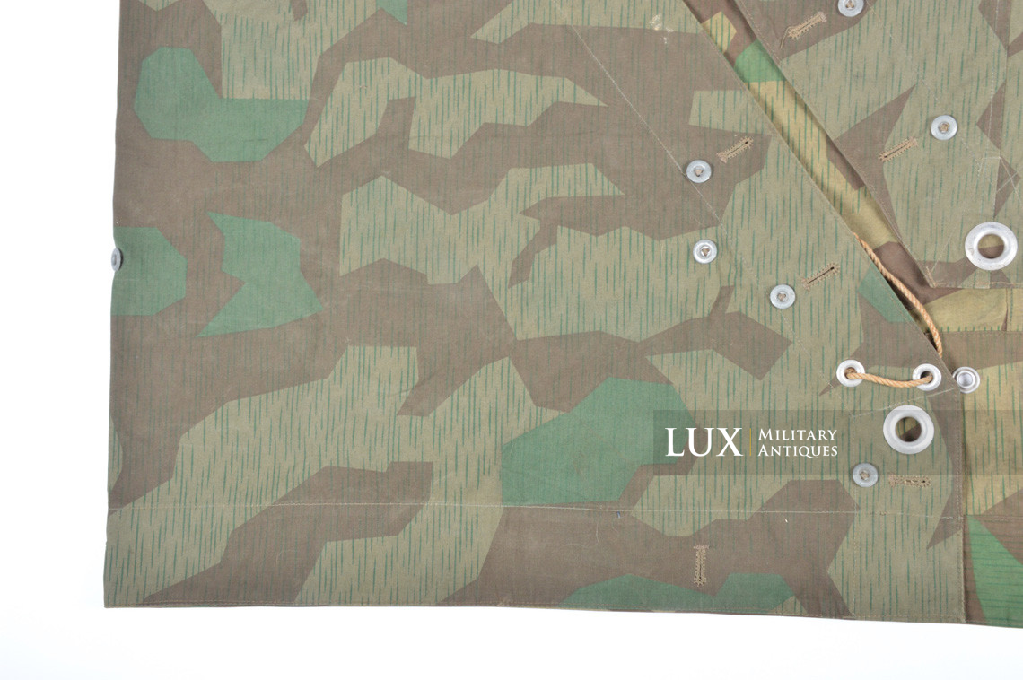 Early German Heer / Luftwaffe splinter camouflage shelter quarter / poncho - photo 20