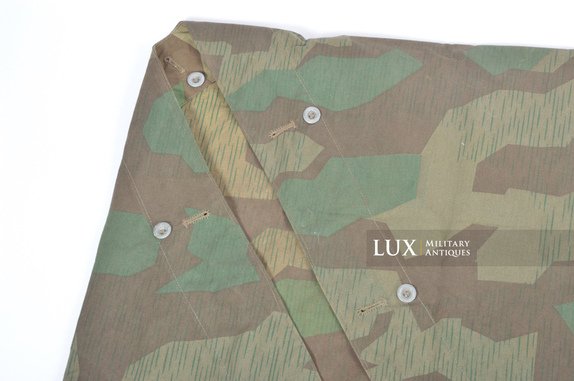 Early German Heer / Luftwaffe splinter camouflage shelter quarter / poncho - photo 21
