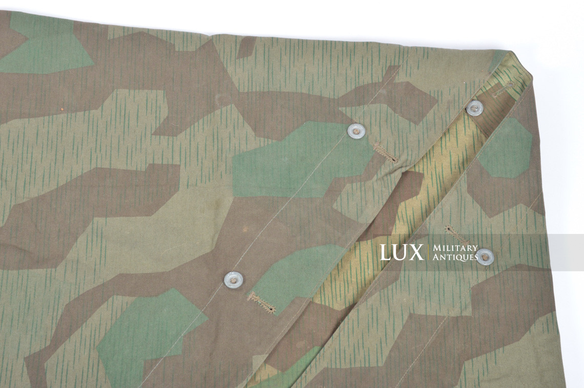 Early German Heer / Luftwaffe splinter camouflage shelter quarter / poncho - photo 22