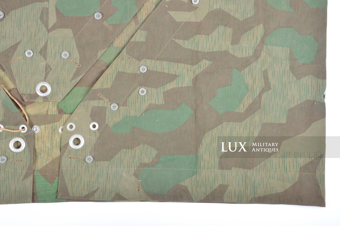 Early German Heer / Luftwaffe splinter camouflage shelter quarter / poncho - photo 23