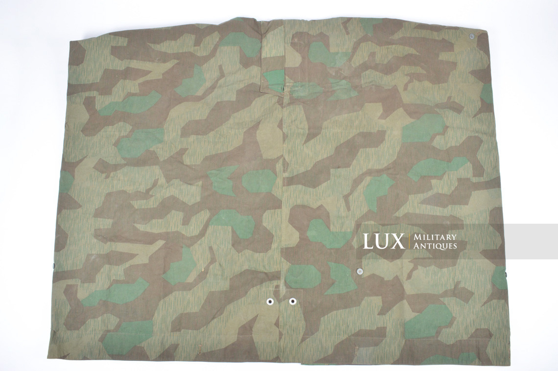 Early German Heer / Luftwaffe splinter camouflage shelter quarter / poncho - photo 25