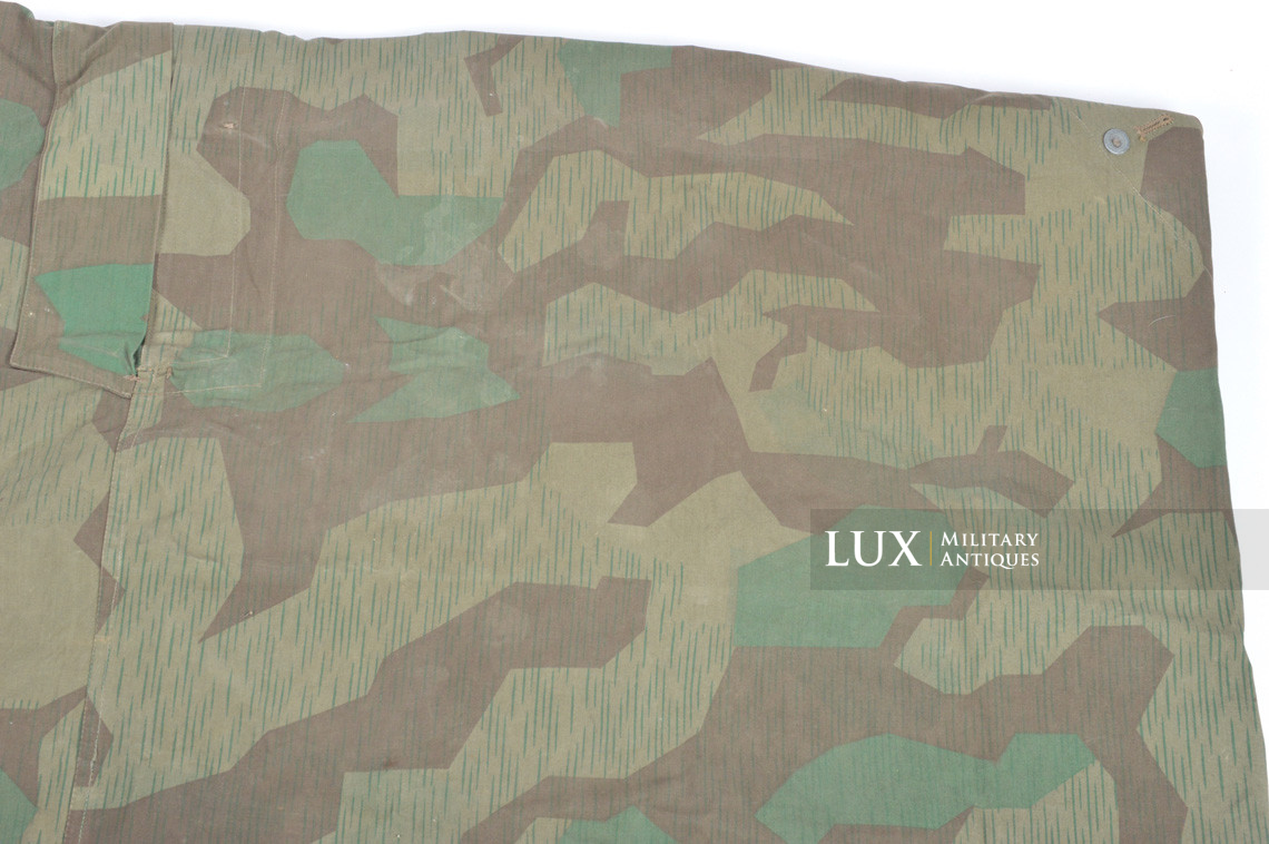 Early German Heer / Luftwaffe splinter camouflage shelter quarter / poncho - photo 29