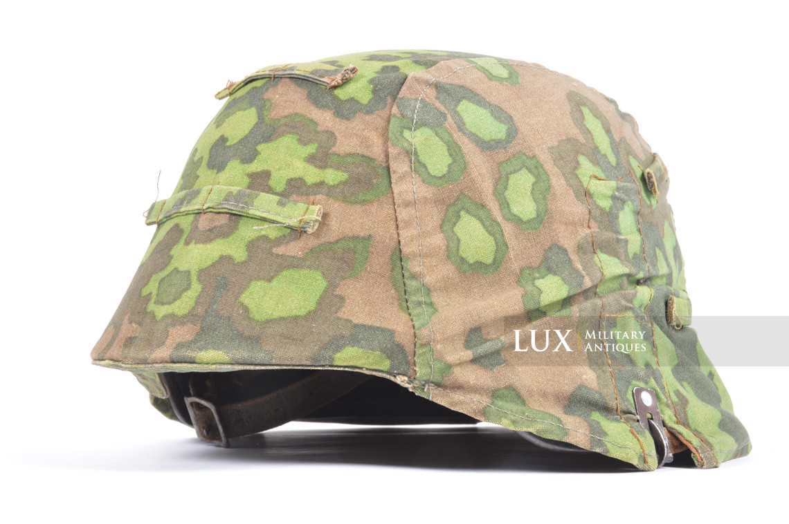 Couvre casque Waffen-SS fin de guerre, camouflage feuille de chêne - photo 7