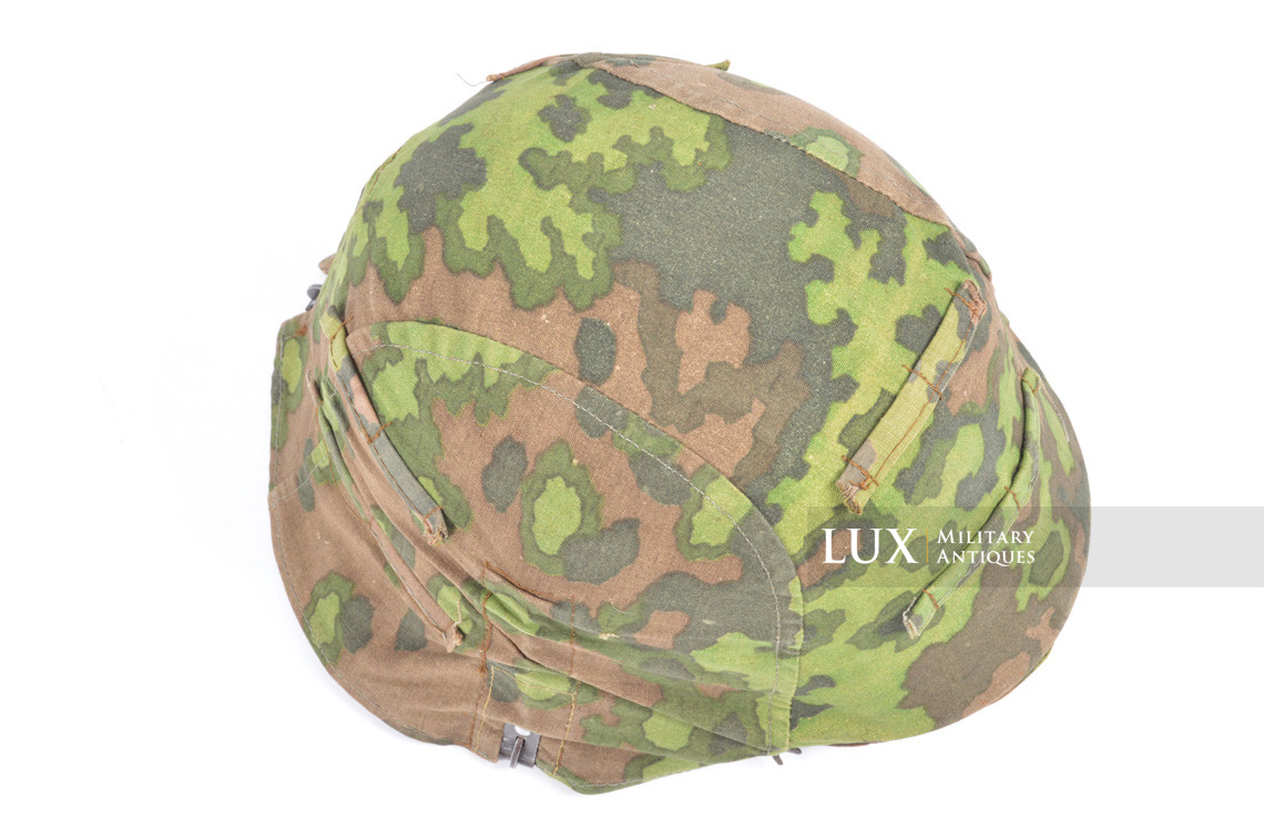Couvre casque Waffen-SS fin de guerre, camouflage feuille de chêne - photo 16
