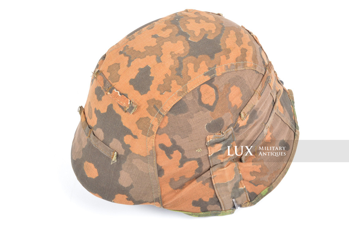 Couvre casque Waffen-SS fin de guerre, camouflage feuille de chêne - photo 44
