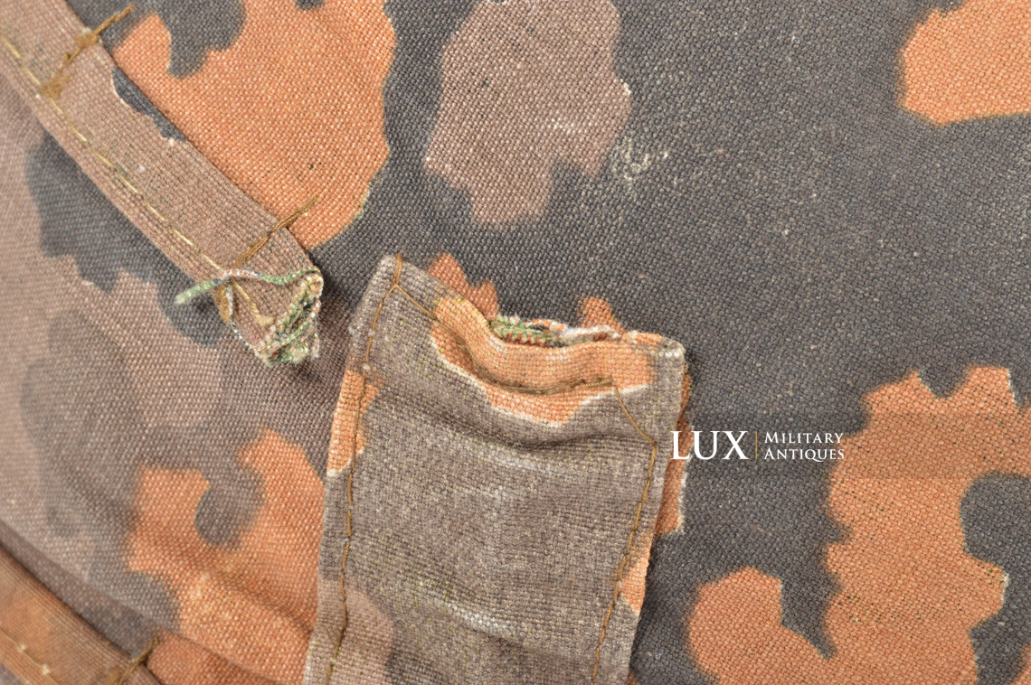 Couvre casque Waffen-SS fin de guerre, camouflage feuille de chêne - photo 47