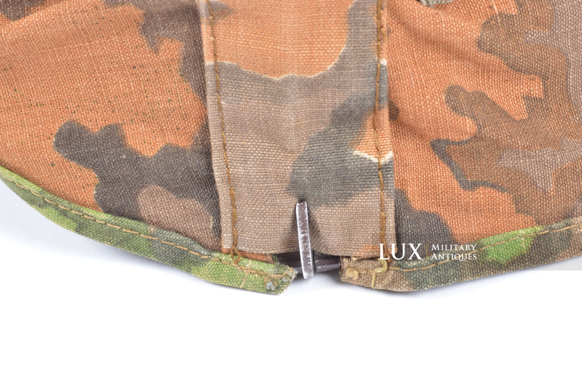 Couvre casque Waffen-SS fin de guerre, camouflage feuille de chêne - photo 51