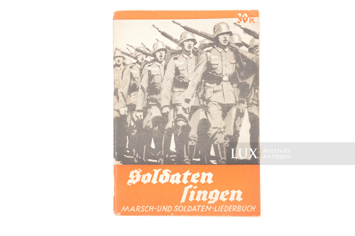 German Soldier's songs booklet, « Soldaten Singen » - photo 4