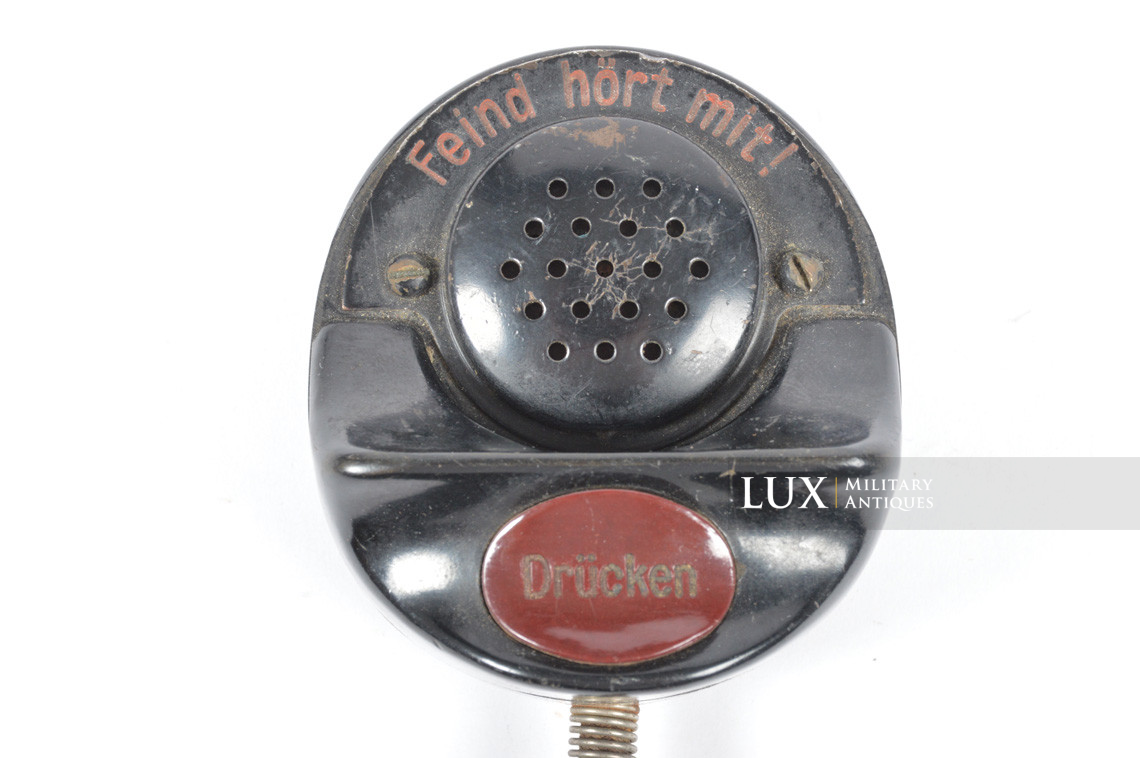 Microphone allemand pour radio de campagne - photo 7