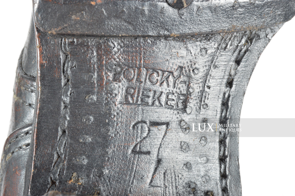 German M44 low ankle combat boots, « POLICKY RIEKER » - photo 21