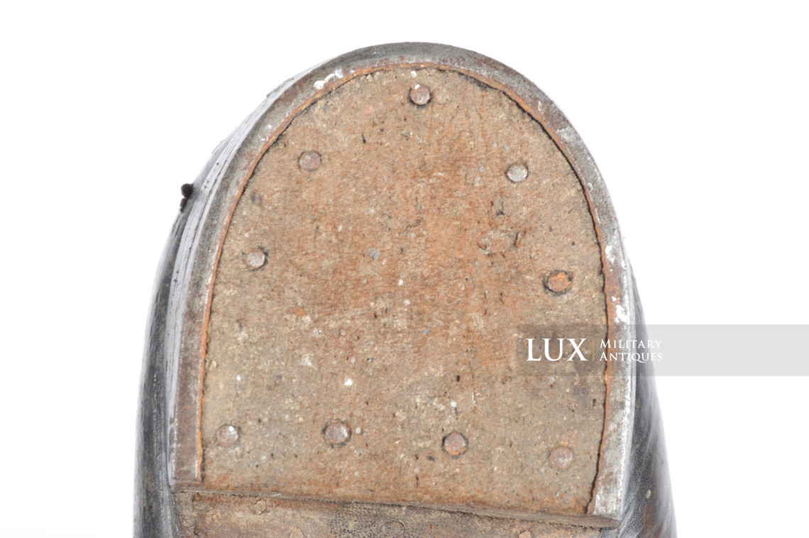 Late-war German low ankle combat boots, RBNr « 0/0268/0076 » - photo 33