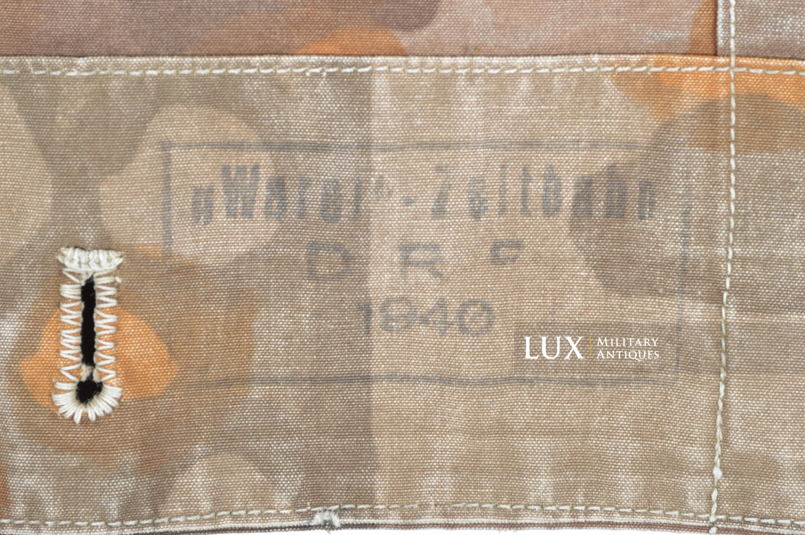 Toile de tente Waffen-SS précoce, « Platane 1 » - photo 39