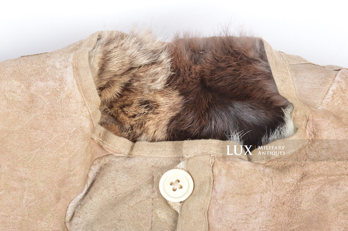 German issue winter fur vest, « Felljacke » - photo 8