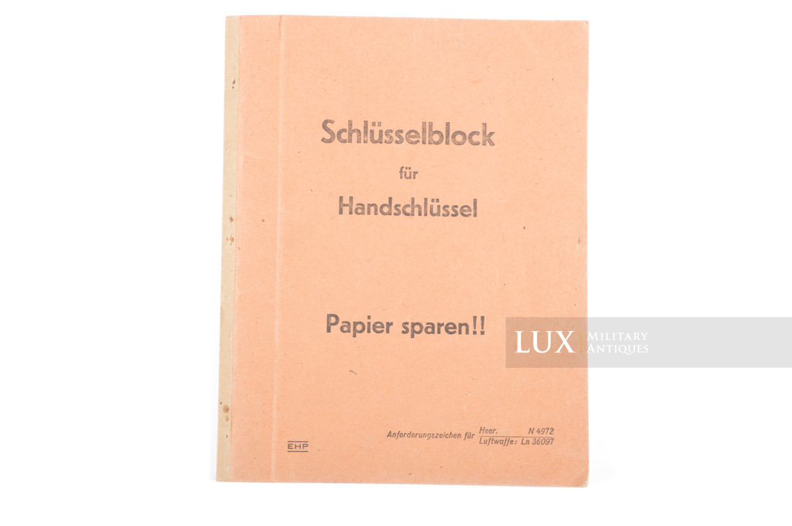 German Tracing graph paper block, « Heer - Luftwaffe » - photo 4