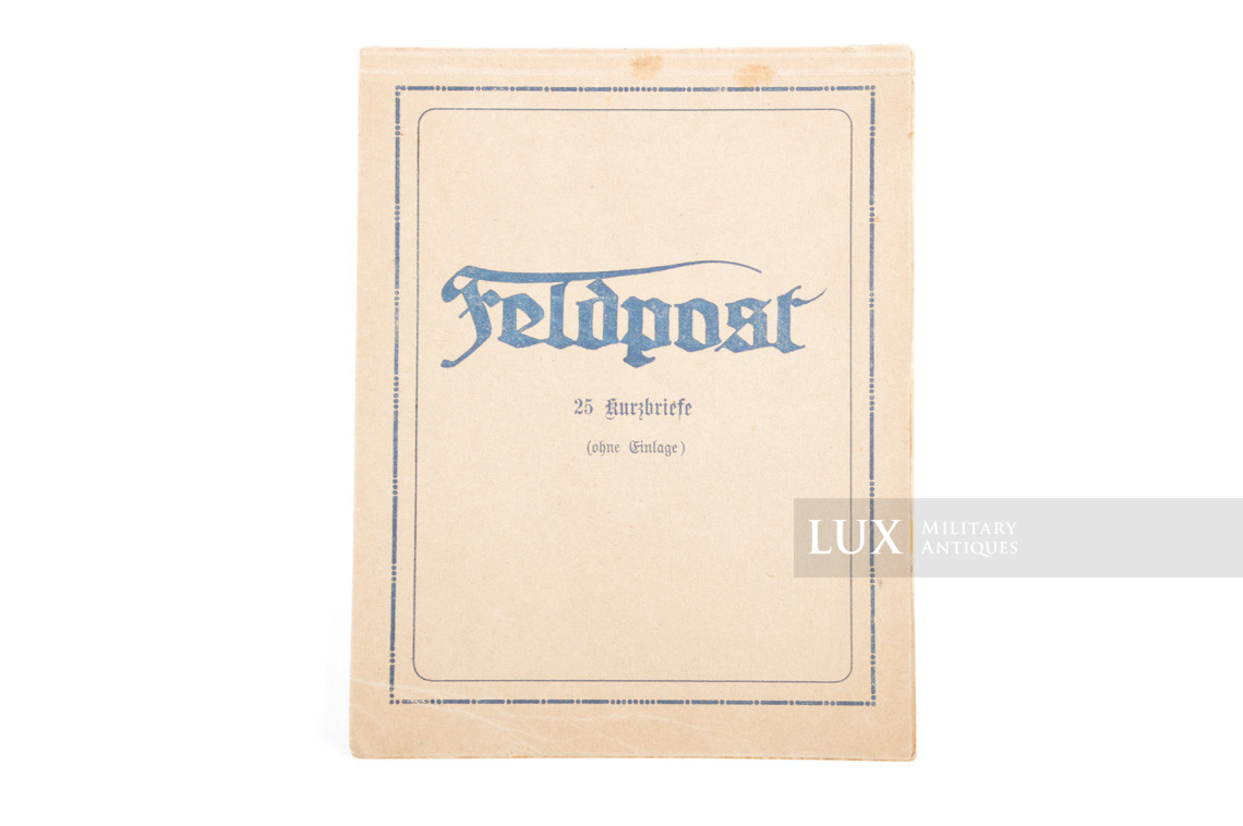 Bloc allemand de lettres « Feldpost » - photo 4