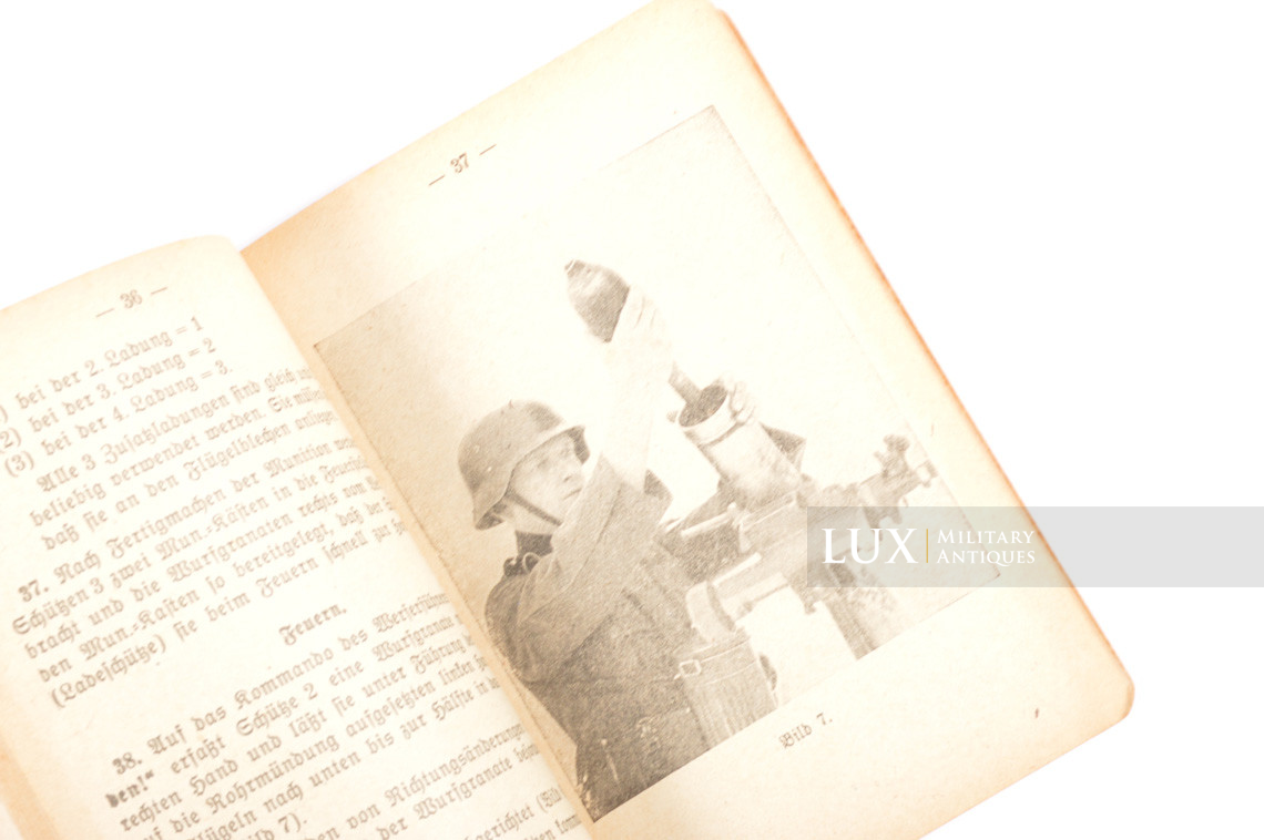 German 8cm mortar illustrated training booklet, « Granatwerfer 34 » - photo 10