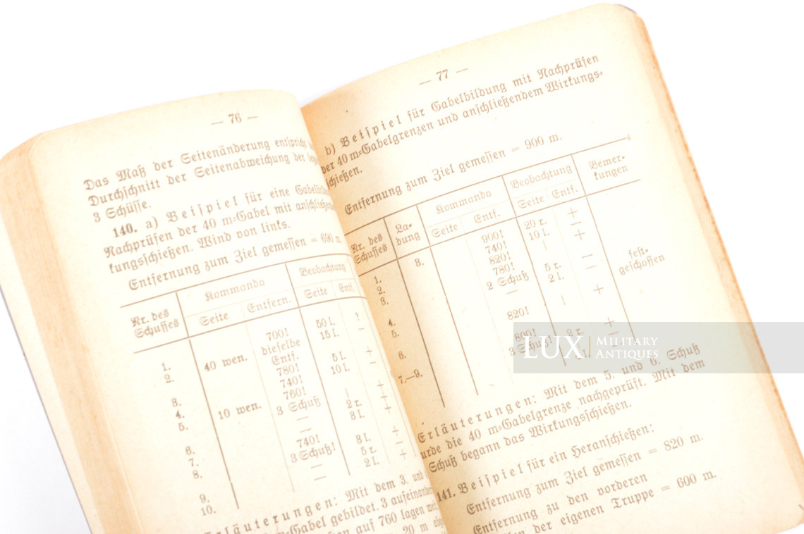 German 8cm mortar illustrated training booklet, « Granatwerfer 34 » - photo 11