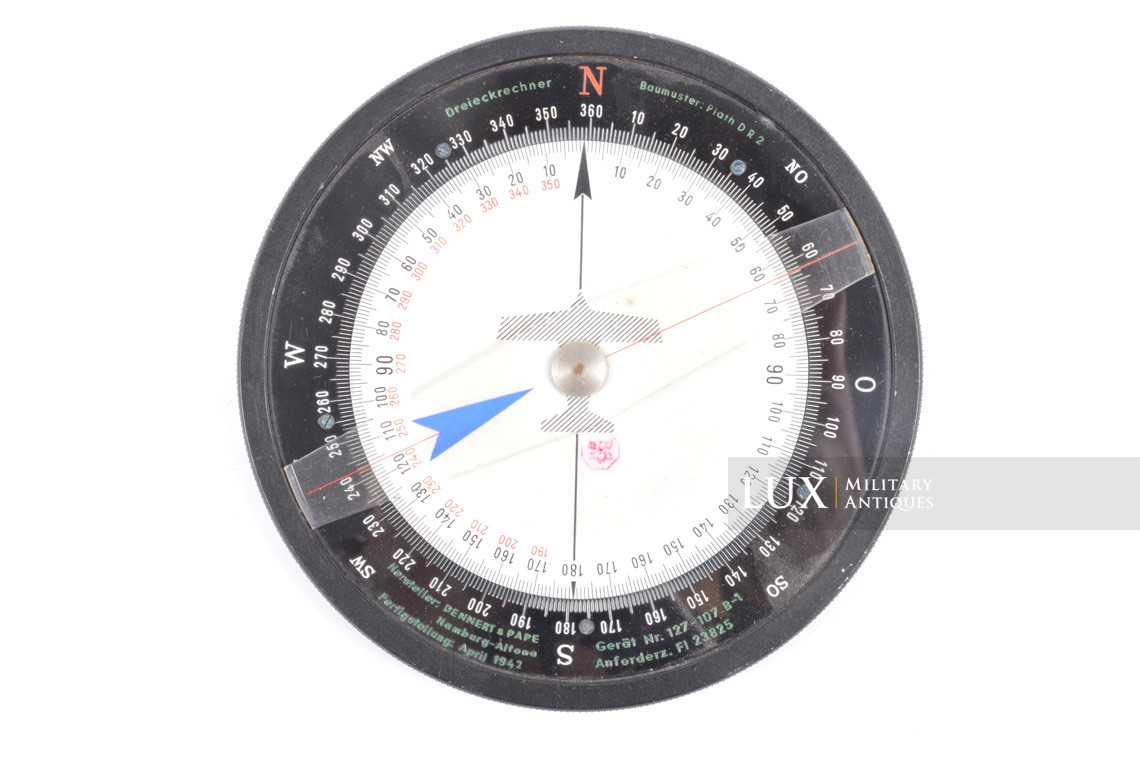 Luftwaffe flight navigation computer, « DR2 » - photo 4