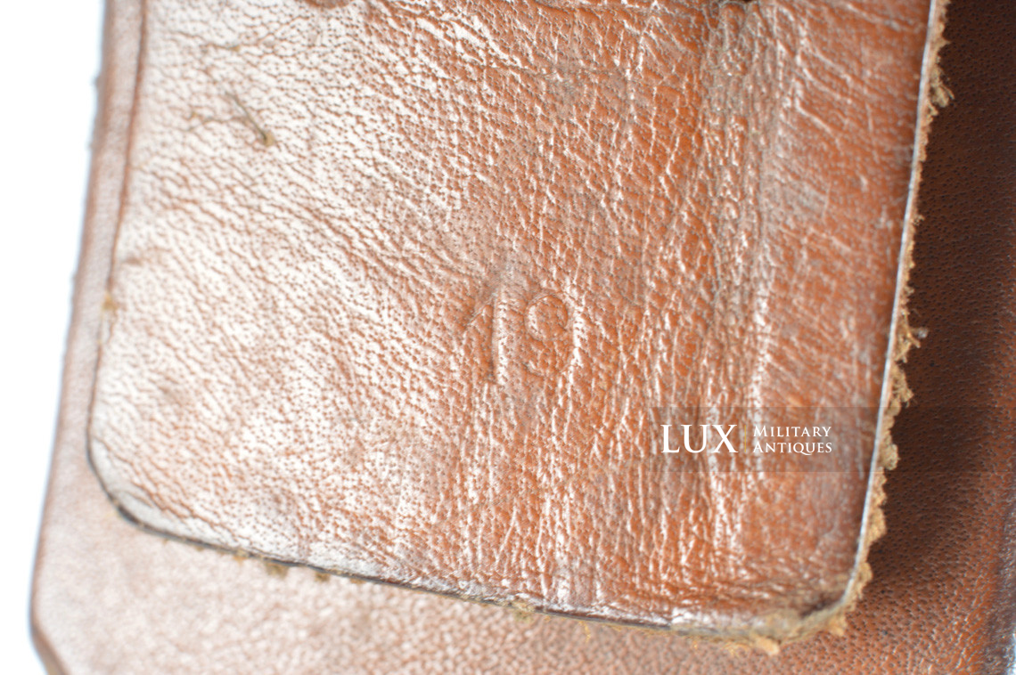 German late-war leather belt - photo 14