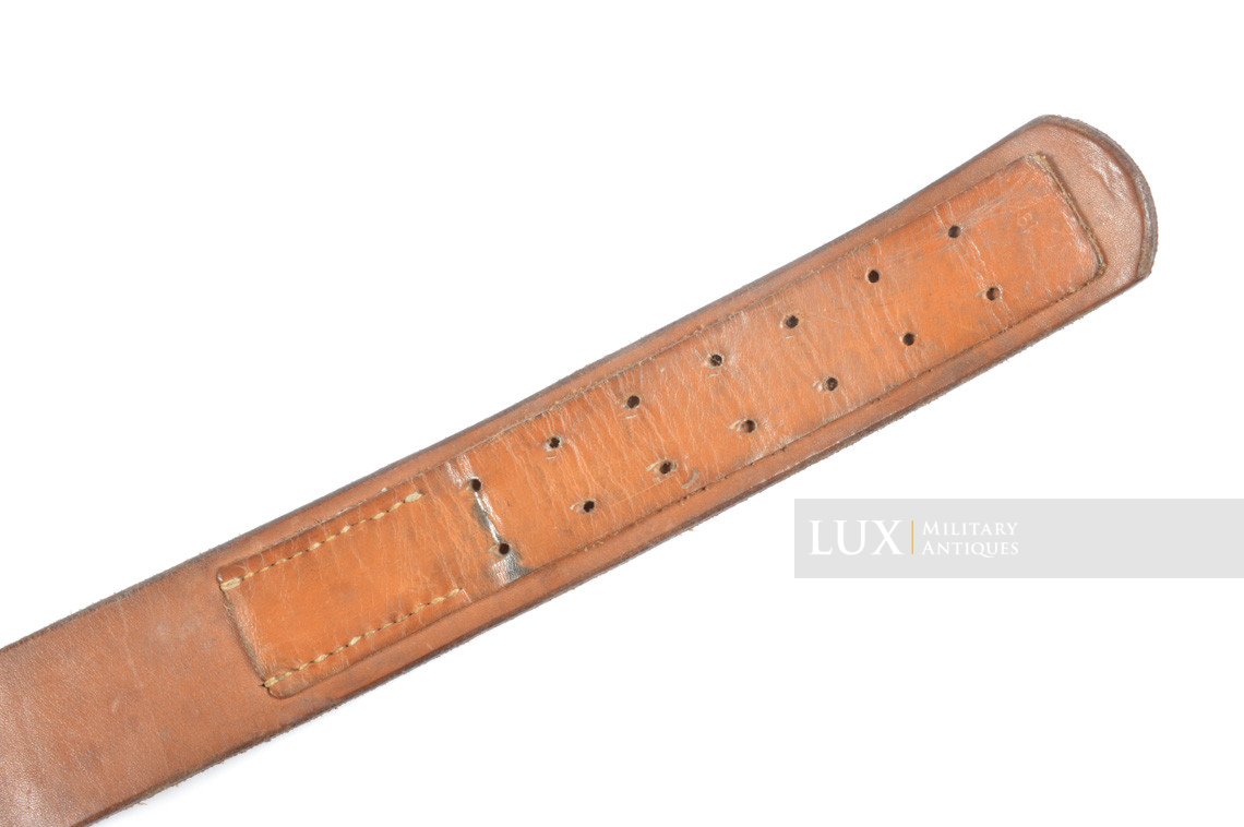 German late-war leather belt - photo 11