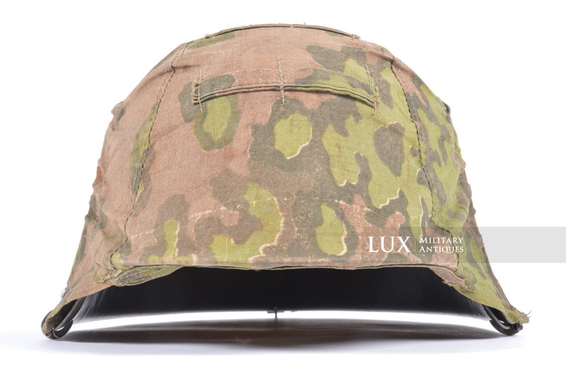 Couvre casque Waffen-SS fin de guerre, camouflage feuille de chêne « A » - photo 8