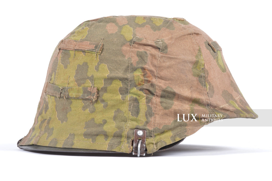 Couvre casque Waffen-SS fin de guerre, camouflage feuille de chêne « A » - photo 11
