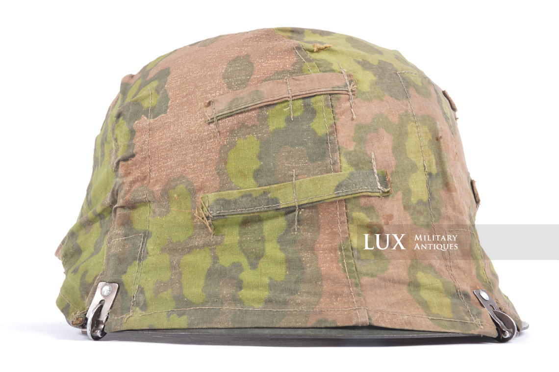 Couvre casque Waffen-SS fin de guerre, camouflage feuille de chêne « A » - photo 13