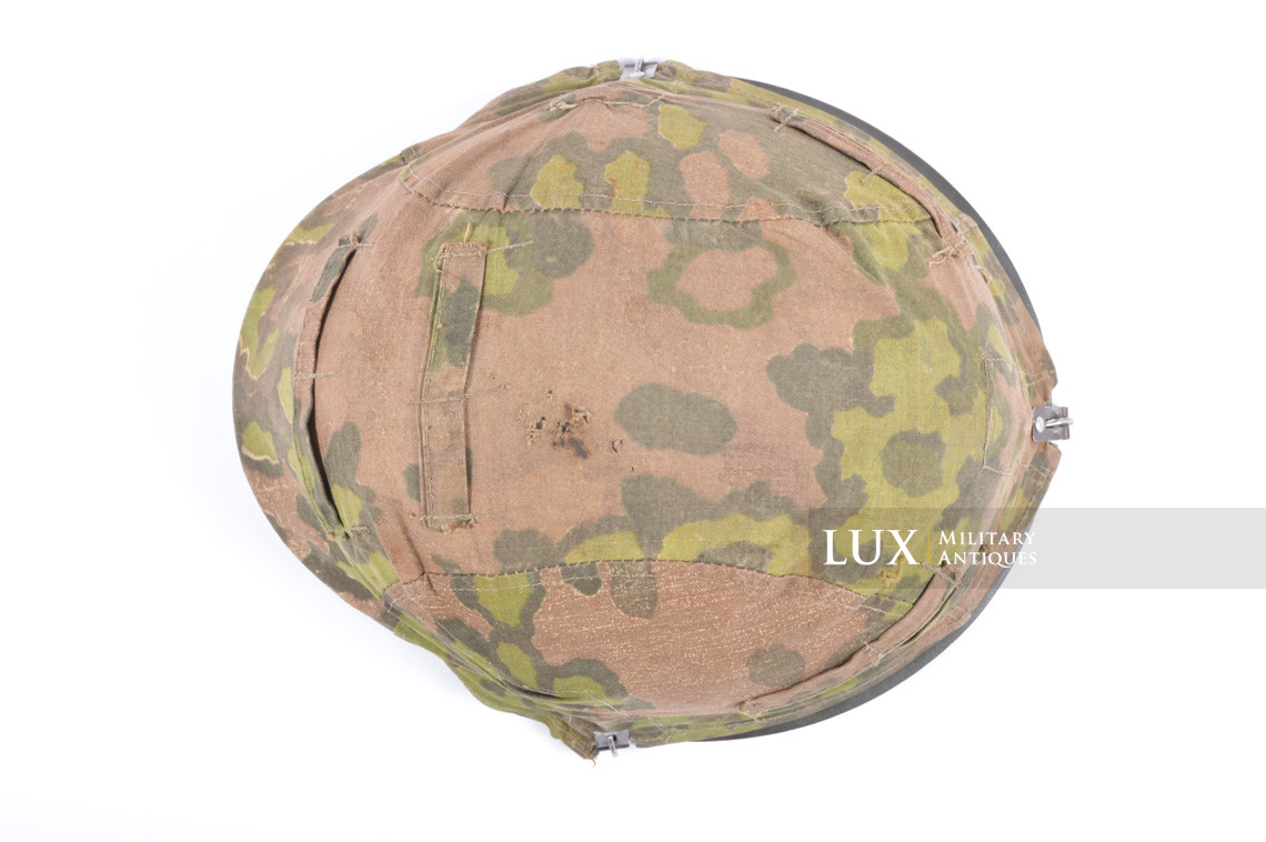 Couvre casque Waffen-SS fin de guerre, camouflage feuille de chêne « A » - photo 15