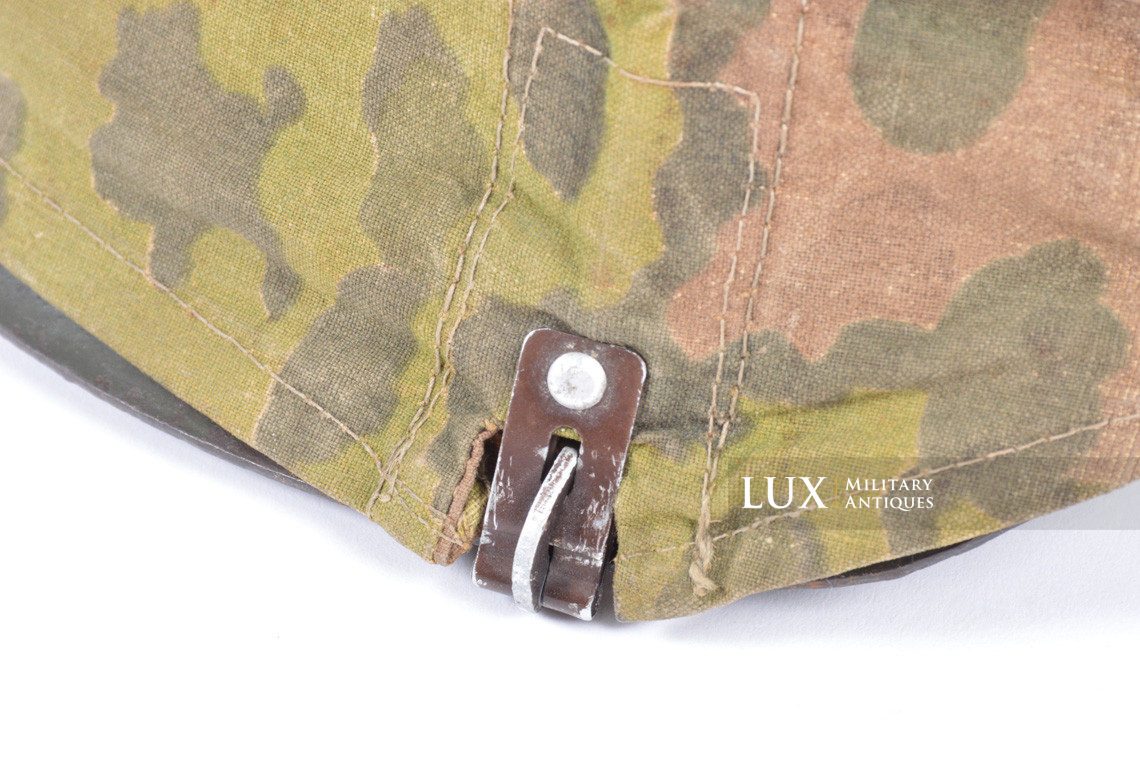 Couvre casque Waffen-SS fin de guerre, camouflage feuille de chêne « A » - photo 17