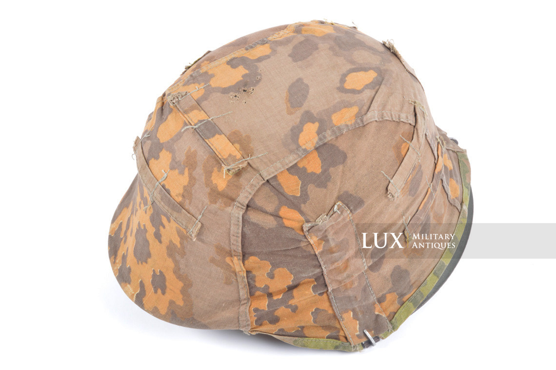 Couvre casque Waffen-SS fin de guerre, camouflage feuille de chêne « A » - photo 40