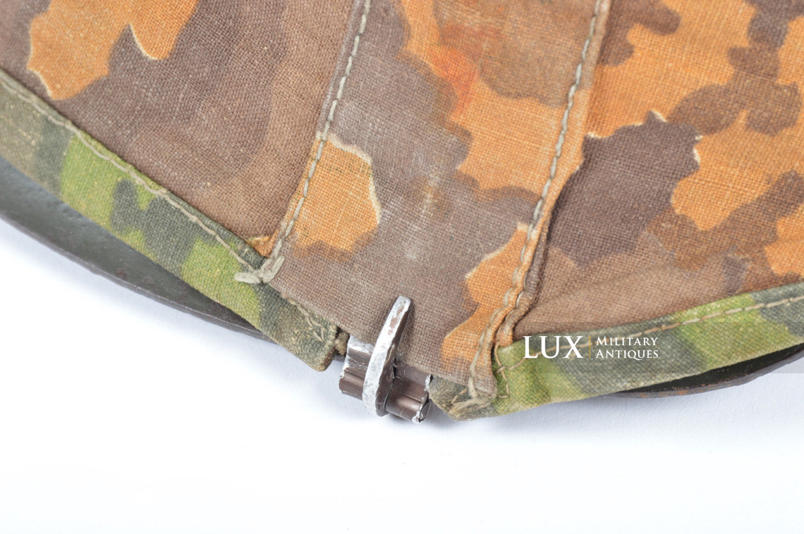 Couvre casque Waffen-SS fin de guerre, camouflage feuille de chêne « A » - photo 44