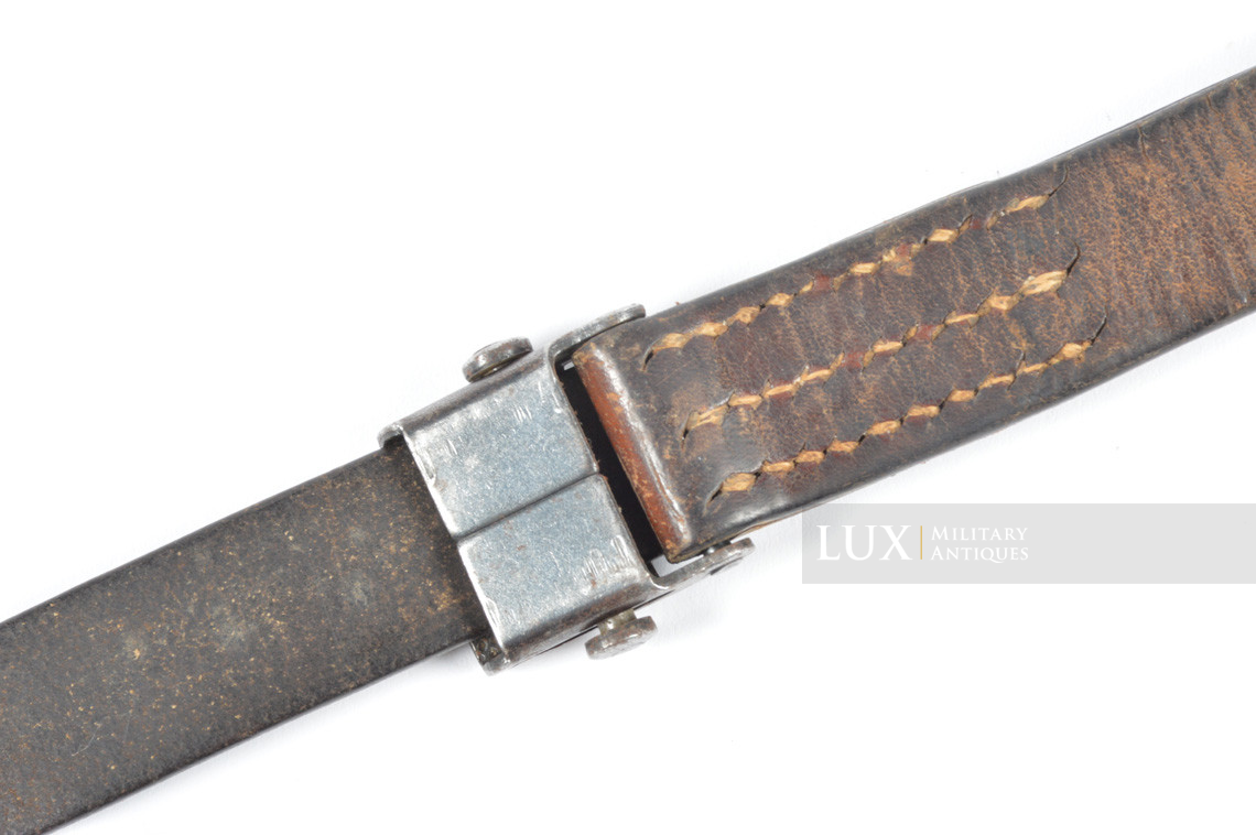 German MP38/40 brown leather sling - Lux Military Antiques