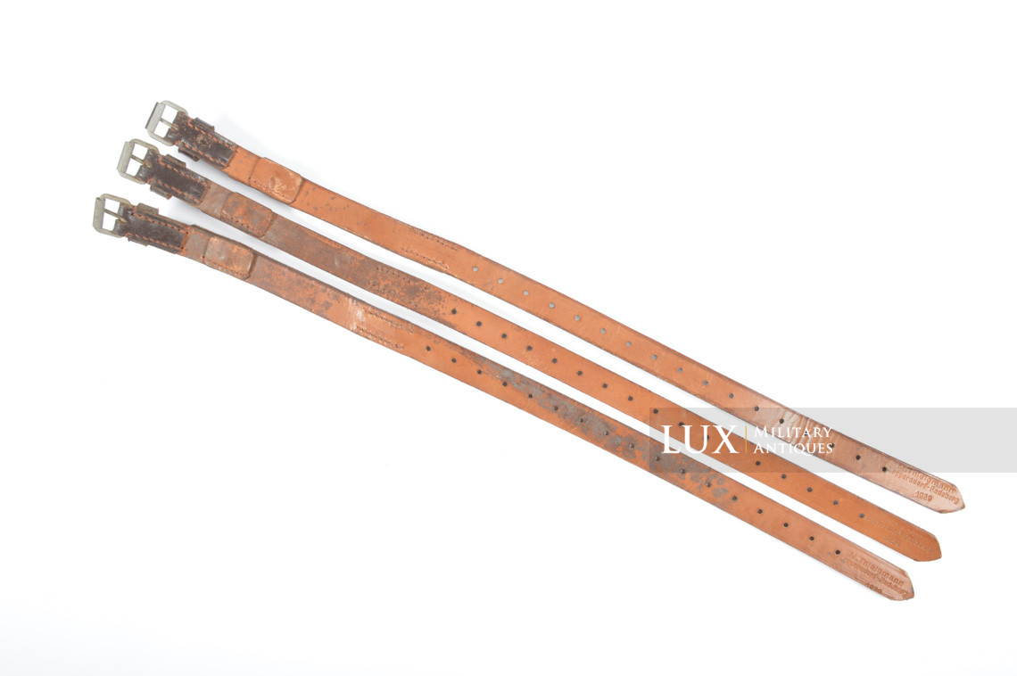 Early unissued German equipment leather strap set, « 1939 » - photo 9