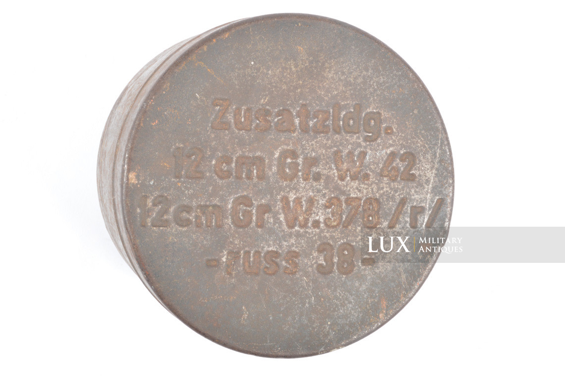 German 12cm Gr. W. 42 extra charge mortar container case , « kvw 1943 » - photo 8