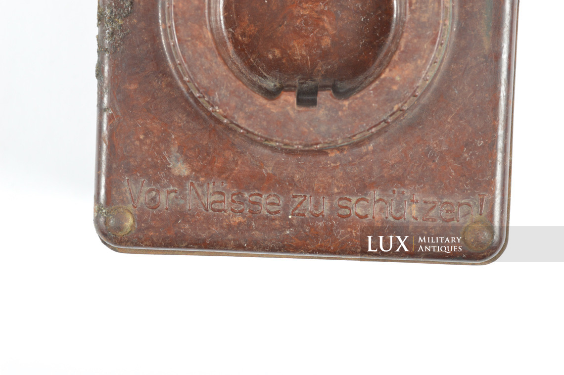 German bakelite carbide lantern storage box, « KARBID » - photo 10
