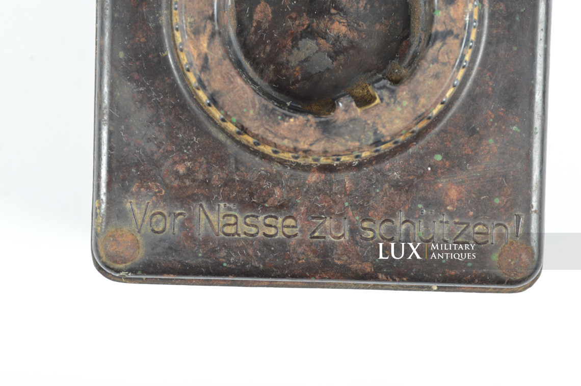 German bakelite carbide lantern storage box, « KARBID » - photo 9