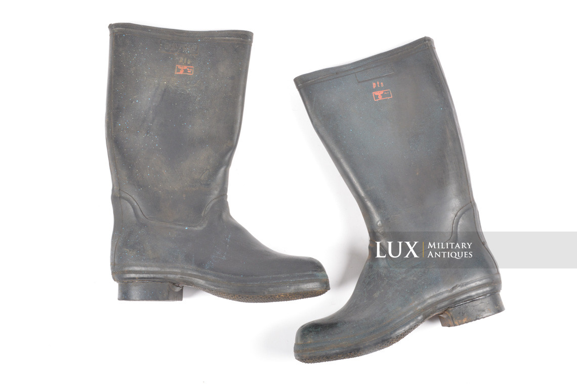 German rubber boots, « 1944 » - Lux Military Antiques - photo 4