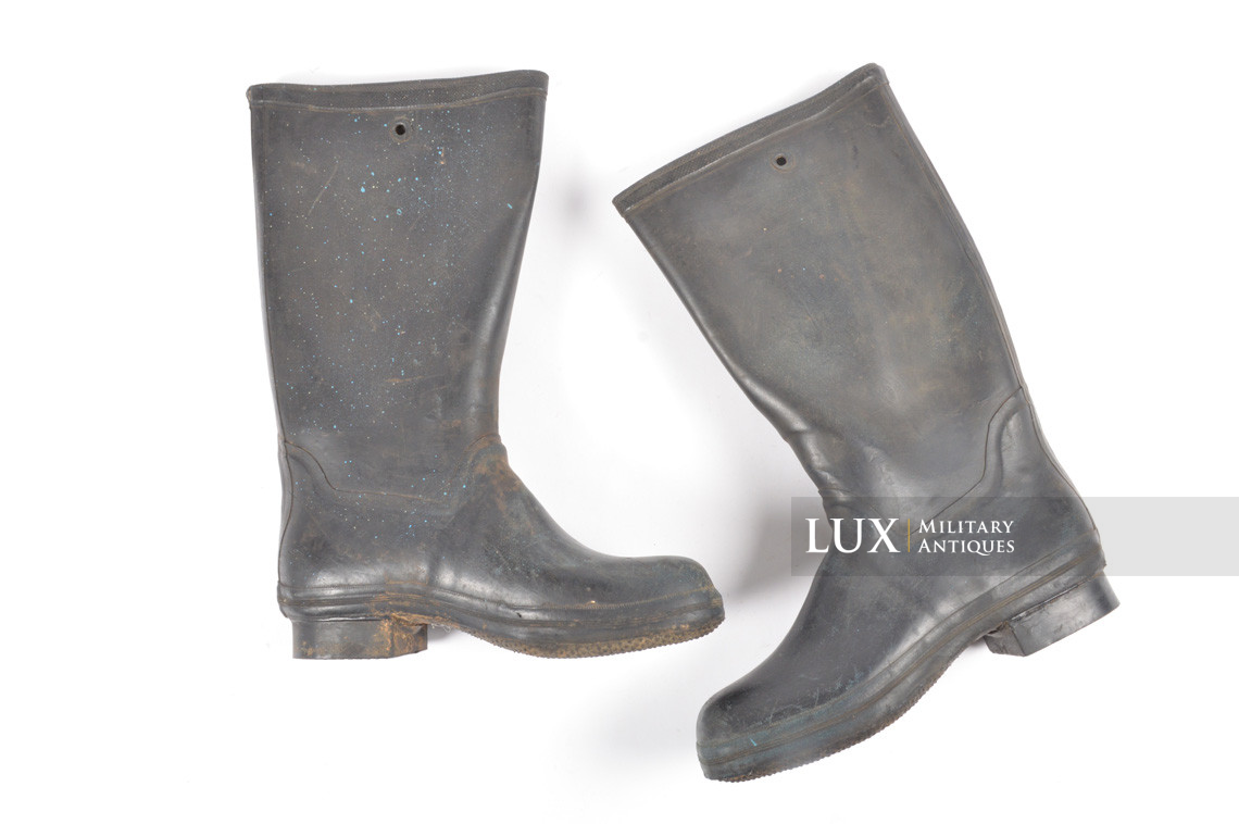 German rubber boots, « 1944 » - Lux Military Antiques - photo 9