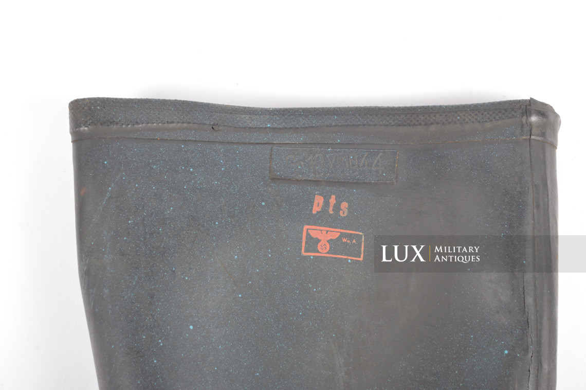 German rubber boots, « 1944 » - Lux Military Antiques - photo 12