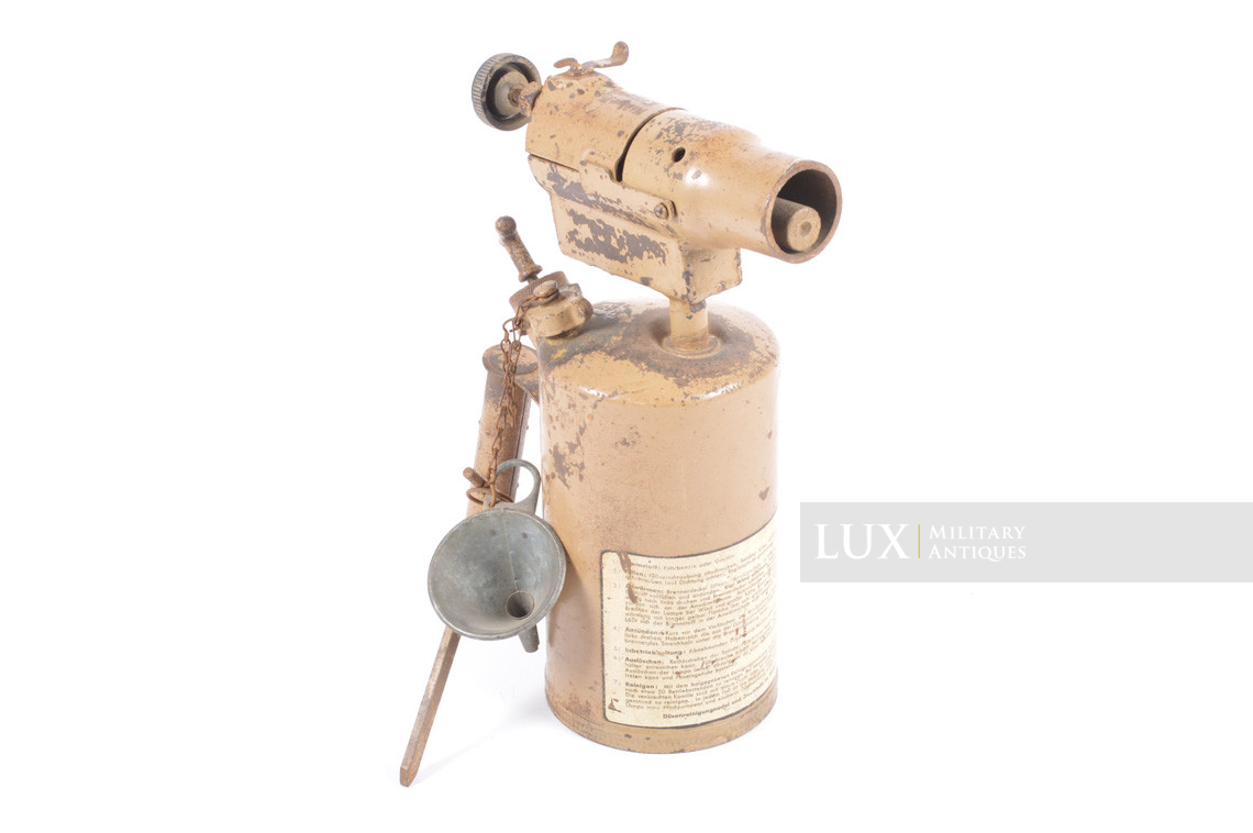 German late-war vehicle blow torch, « Heizlampe » - photo 4