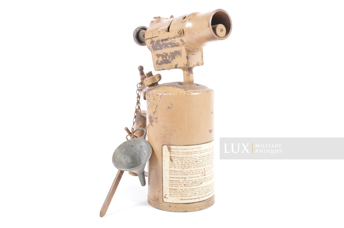 German late-war vehicle blow torch, « Heizlampe » - photo 7