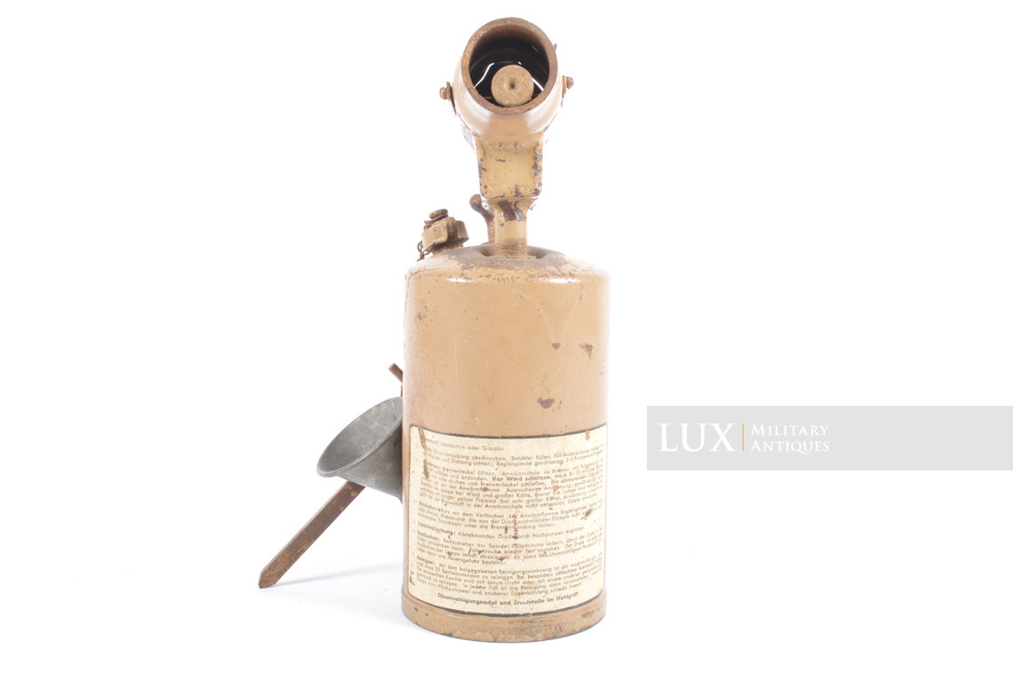 German late-war vehicle blow torch, « Heizlampe » - photo 8