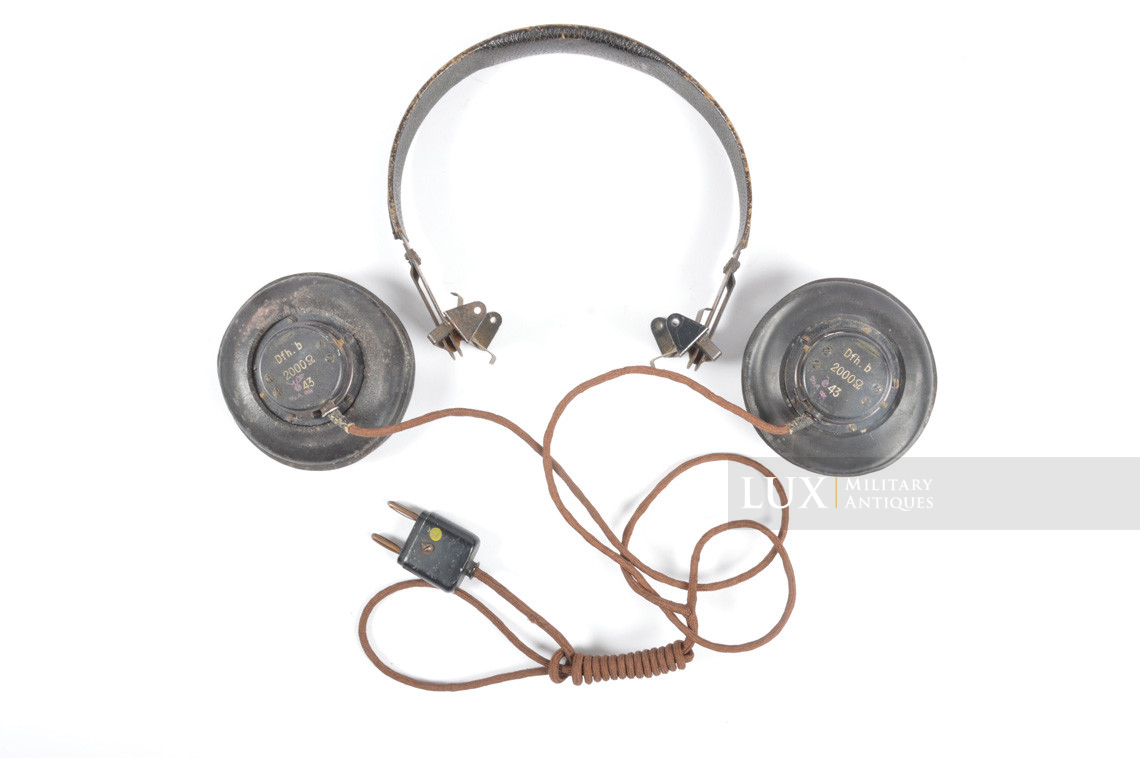 German armored/panzer headphones, « Dfh.b 43 » - photo 13