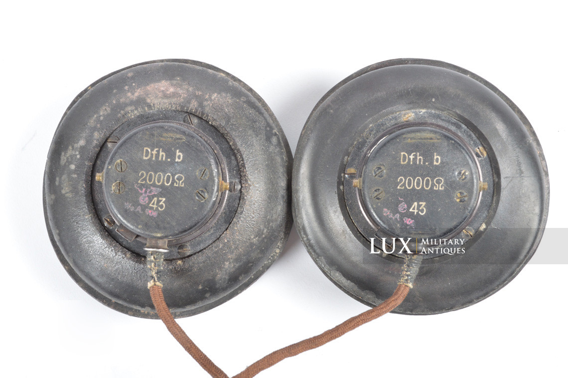German armored/panzer headphones, « Dfh.b 43 » - photo 14