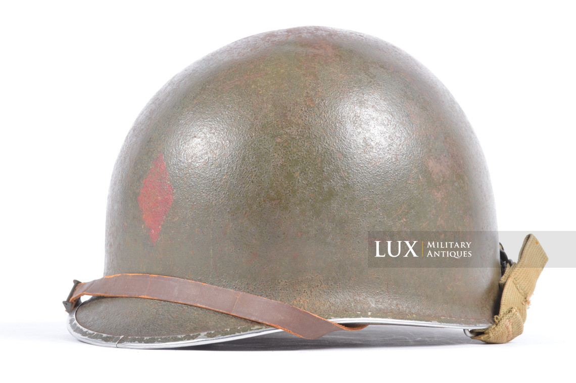 USM1 5th Infantry Division helmet, « Red Diamond » - photo 4
