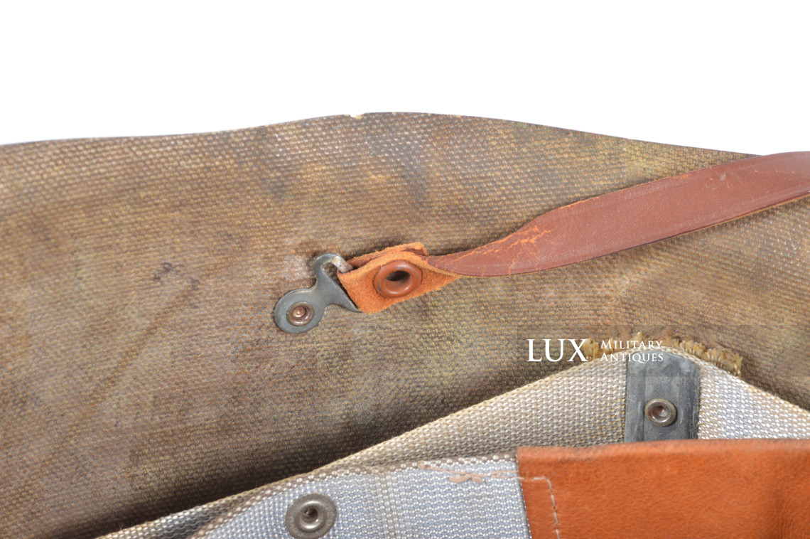 Early USM1 front seam fixed bale combat helmet, « Saint-Clair » - photo 38
