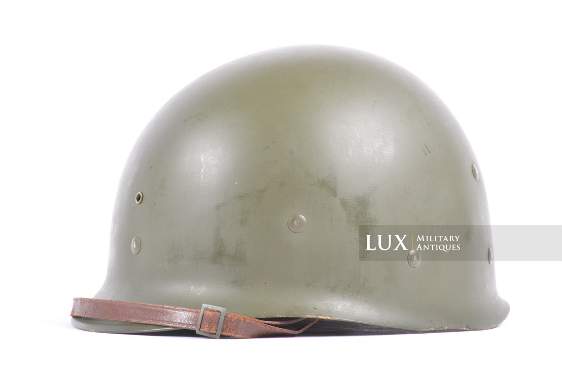 Early USM1 front seam fixed bale helmet set, « Saint-Clair, 1st type » - photo 28