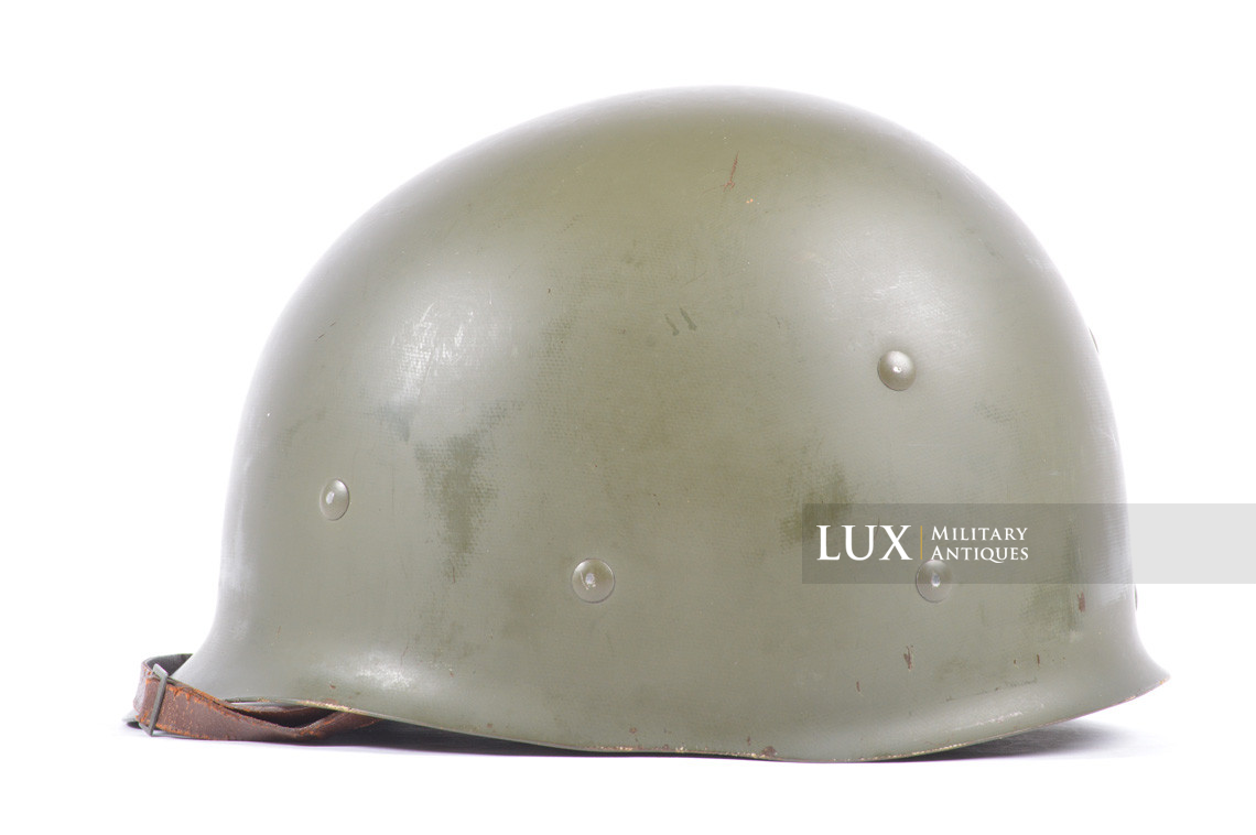 Early USM1 front seam fixed bale helmet set, « Saint-Clair, 1st type » - photo 29