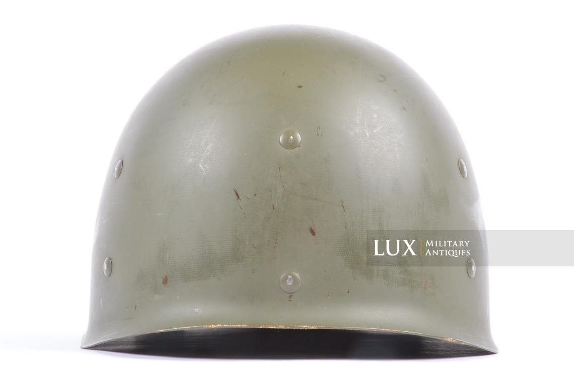 Early USM1 front seam fixed bale helmet set, « Saint-Clair, 1st type » - photo 31