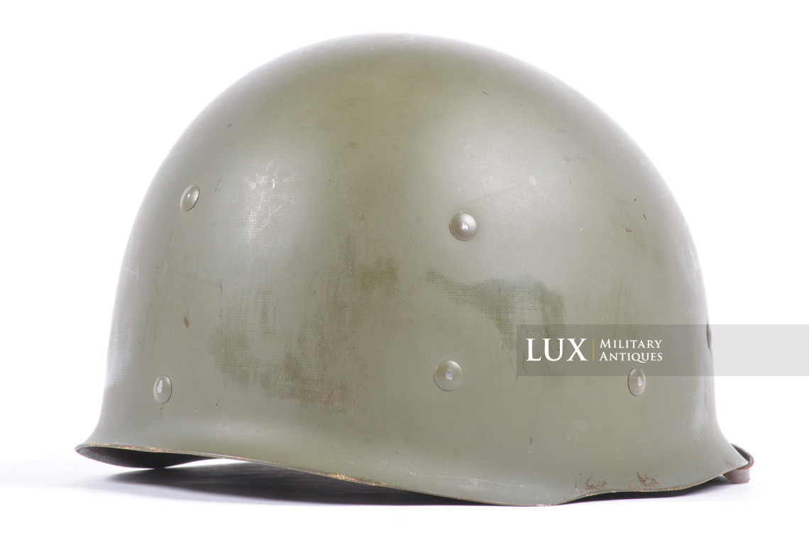 Early USM1 front seam fixed bale helmet set, « Saint-Clair, 1st type » - photo 32